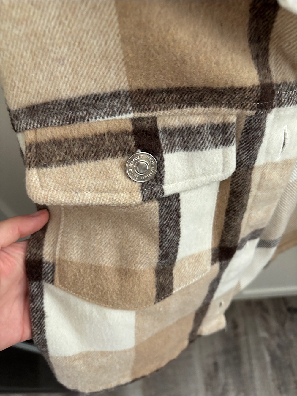 Cropped coat - Picture 3 of 7